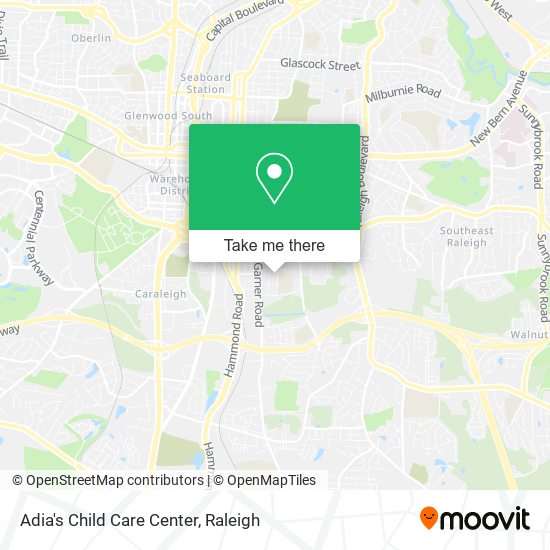 Adia's Child Care Center map