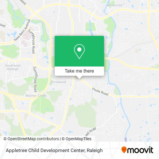 Appletree Child Development Center map