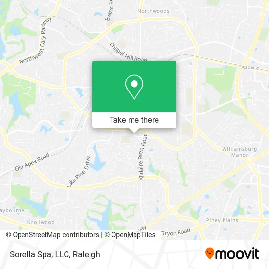 Sorella Spa, LLC map