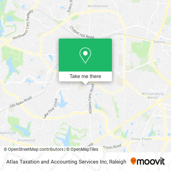 Atlas Taxation and Accounting Services Inc map