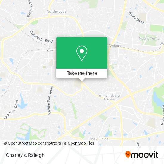 Mapa de Charley's