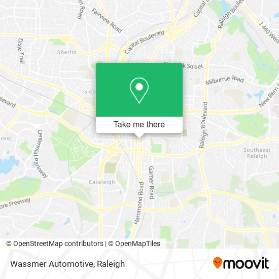 Wassmer Automotive map