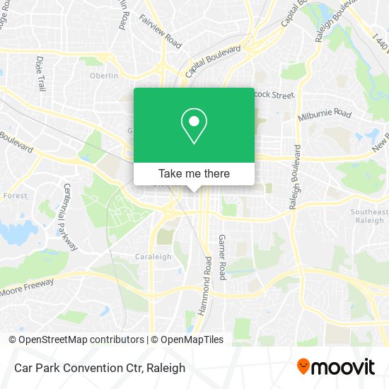 Car Park Convention Ctr map