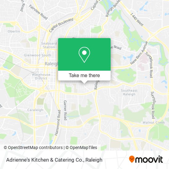 Adrienne's Kitchen & Catering Co. map