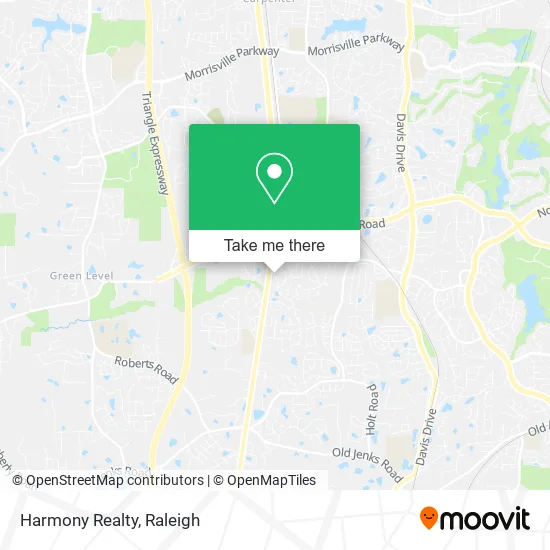 Harmony Realty map