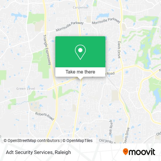 Adt Security Services map