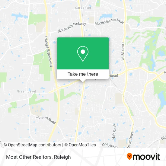 Most Other Realtors map