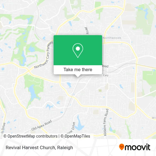 Revival Harvest Church map