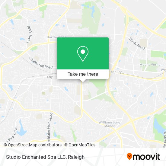Studio Enchanted Spa LLC map
