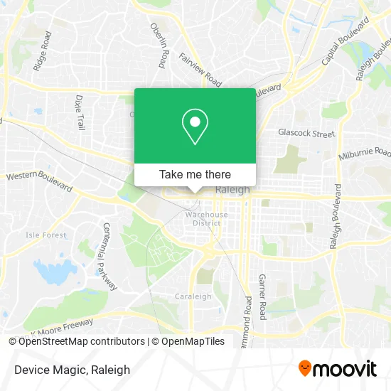 Device Magic map