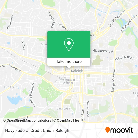 Mapa de Navy Federal Credit Union