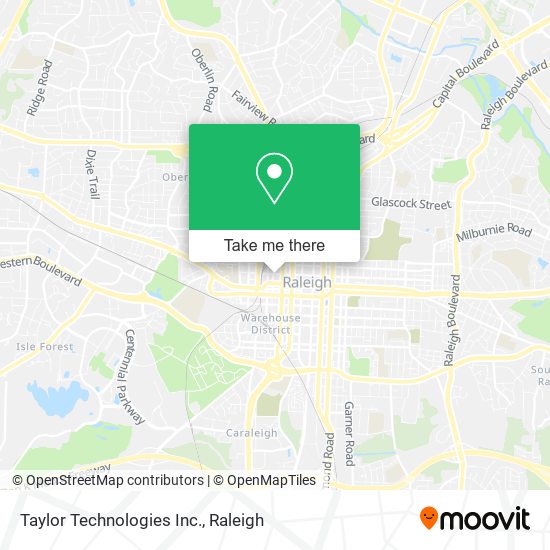 Mapa de Taylor Technologies Inc.