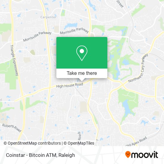 Coinstar - Bitcoin ATM map