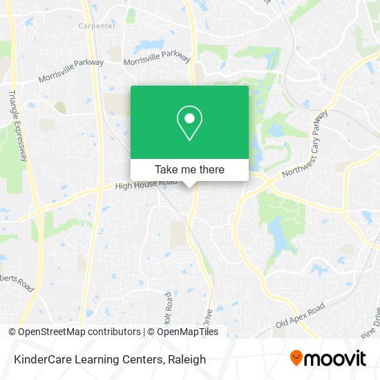 Mapa de KinderCare Learning Centers