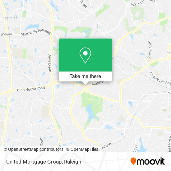 United Mortgage Group map