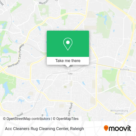 Acc Cleaners Rug Cleaning Center map