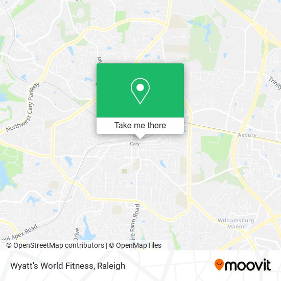 Wyatt's World Fitness map