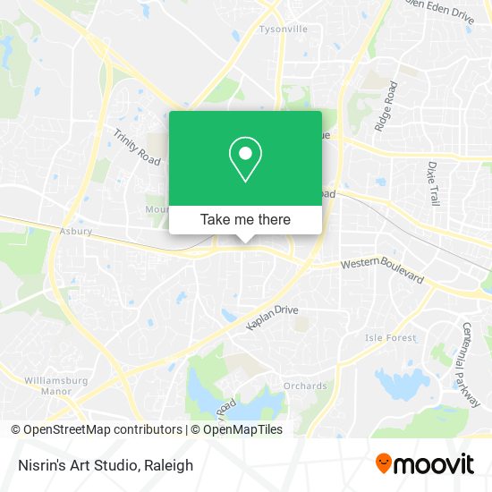 Nisrin's Art Studio map
