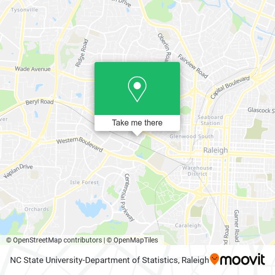 Mapa de NC State University-Department of Statistics