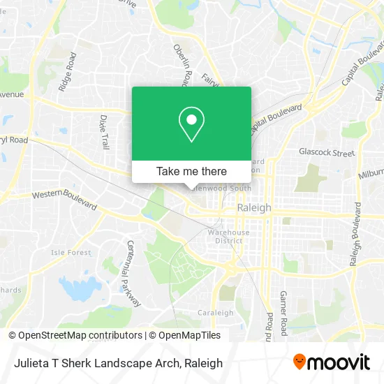 Julieta T Sherk Landscape Arch map