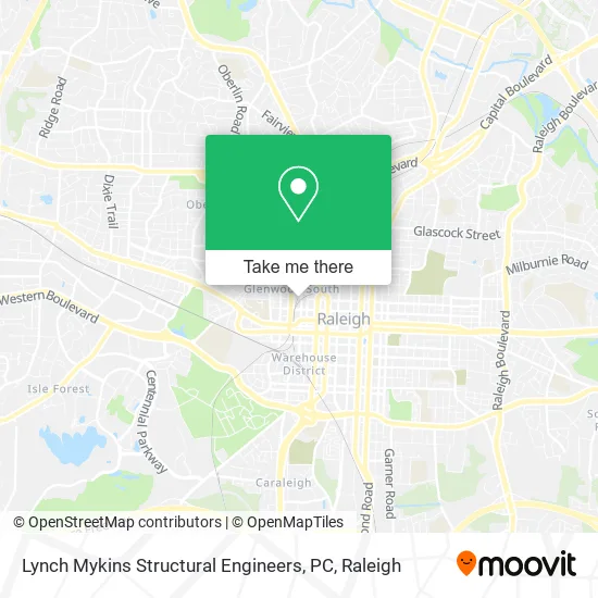 Lynch Mykins Structural Engineers, PC map