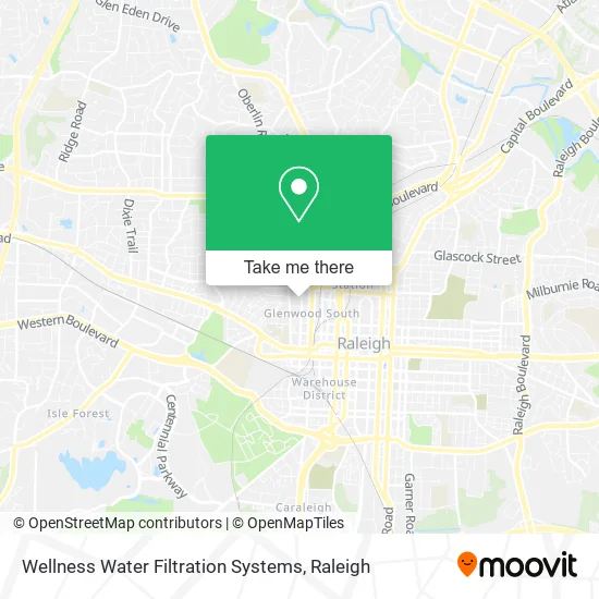 Wellness Water Filtration Systems map