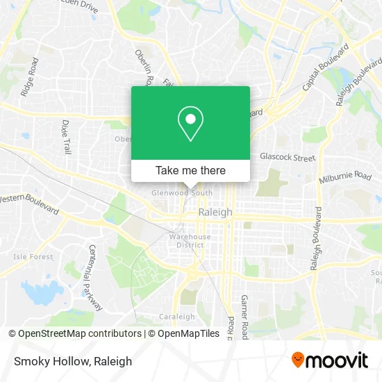Smoky Hollow map