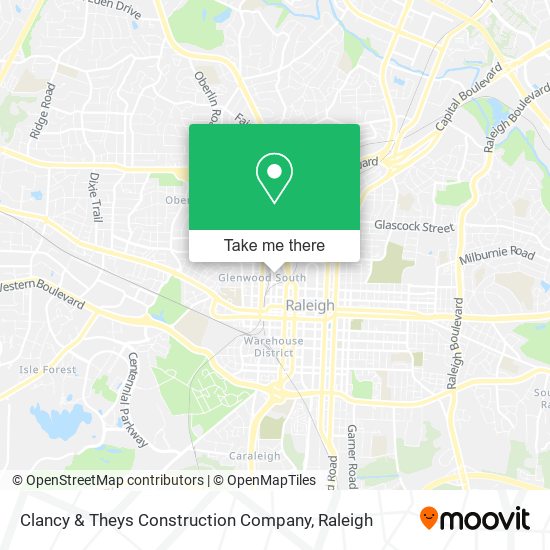 Mapa de Clancy & Theys Construction Company