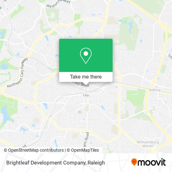 Mapa de Brightleaf Development Company