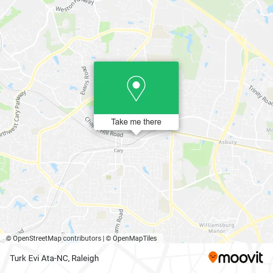 Turk Evi Ata-NC map