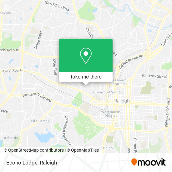 Econo Lodge map