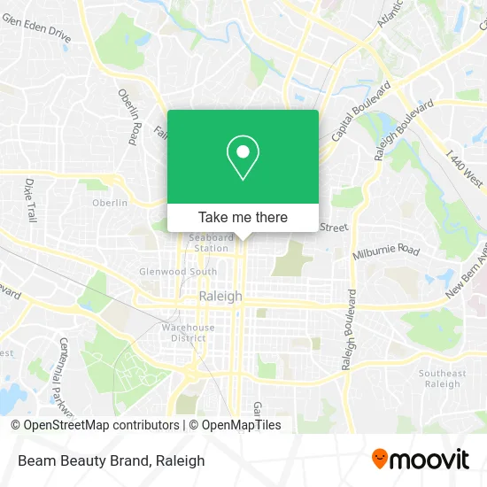 Beam Beauty Brand map