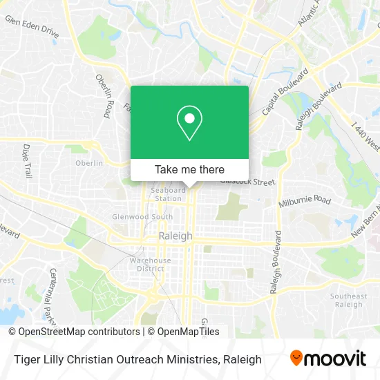 Tiger Lilly Christian Outreach Ministries map