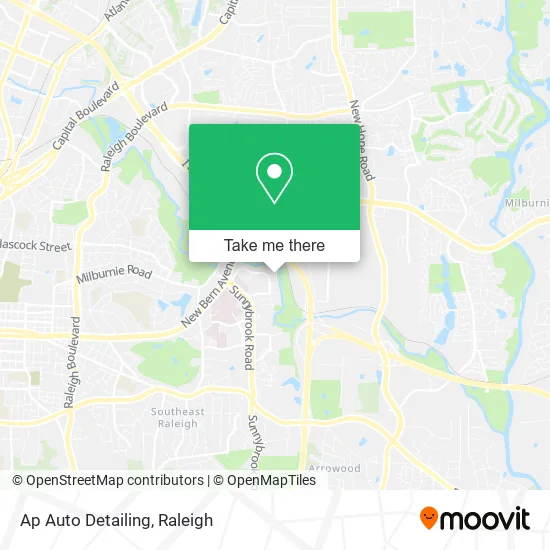 Ap Auto Detailing map