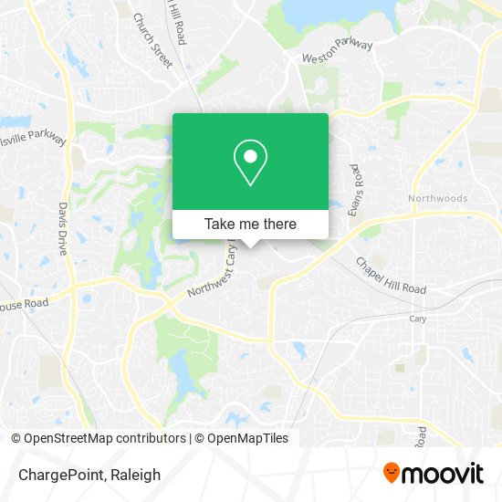 ChargePoint map