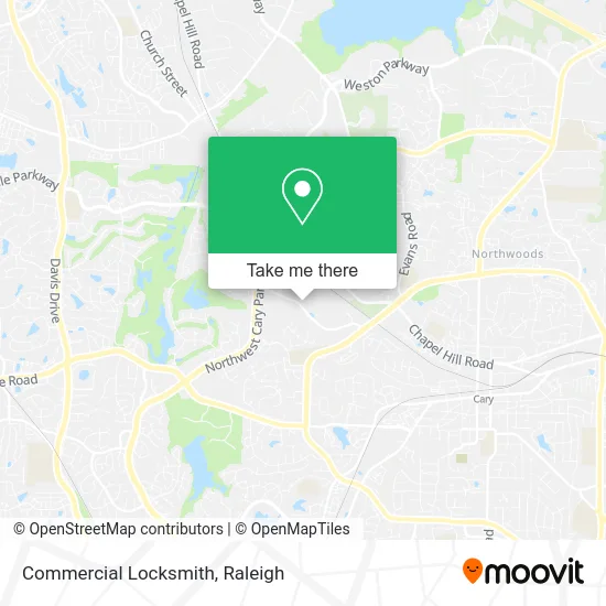 Commercial Locksmith map