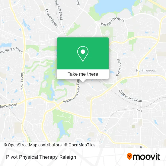 Pivot Physical Therapy map