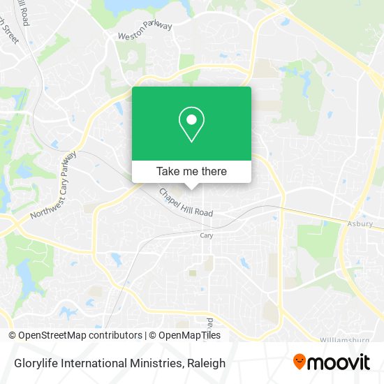 Glorylife International Ministries map
