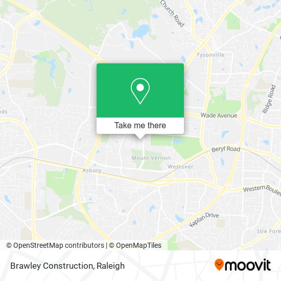 Mapa de Brawley Construction