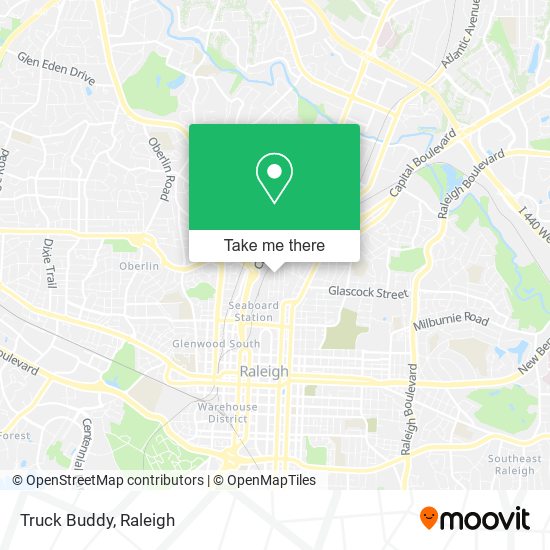 Truck Buddy map