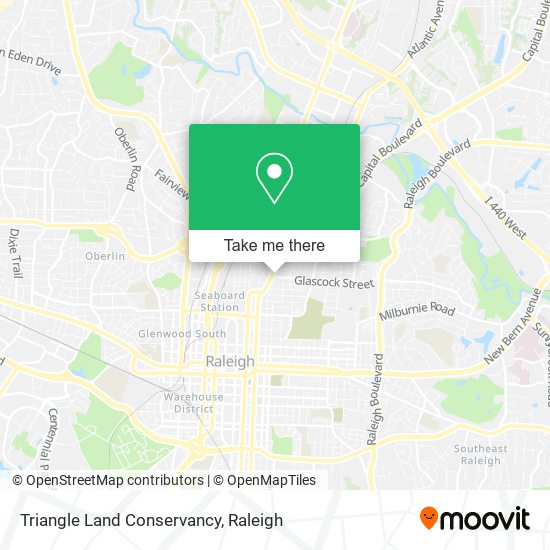 Mapa de Triangle Land Conservancy
