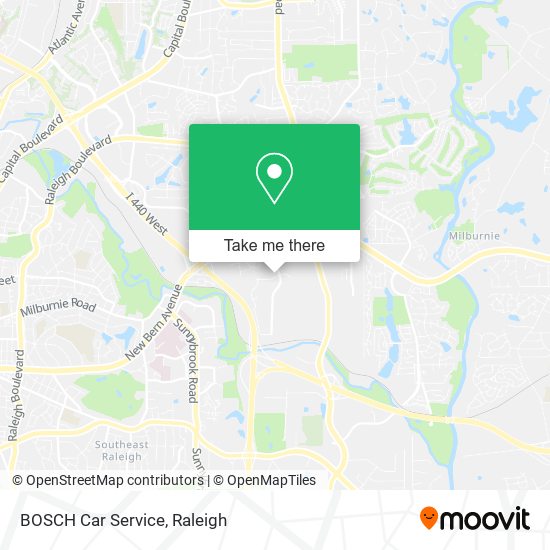 Mapa de BOSCH Car Service