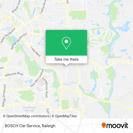 BOSCH Car Service map