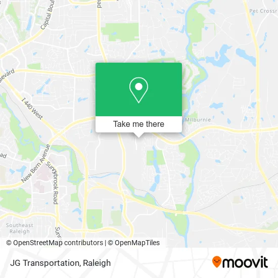 JG Transportation map