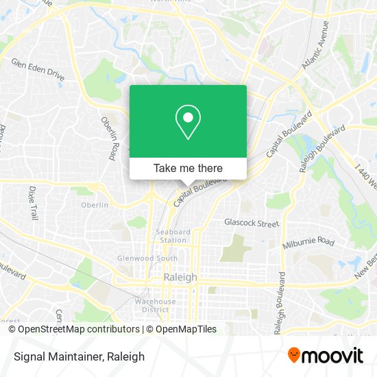 Mapa de Signal Maintainer
