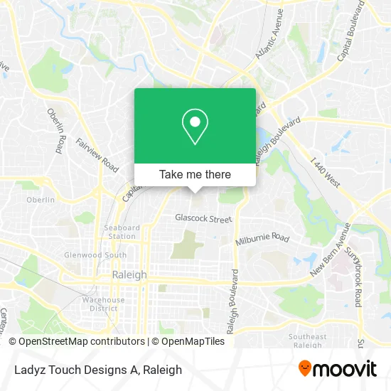 Ladyz Touch Designs A map