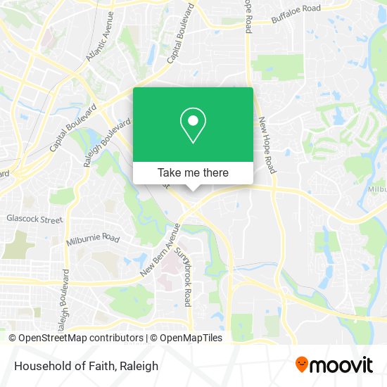 Mapa de Household of Faith