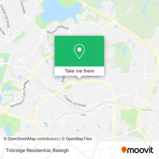 Tribridge Residential map