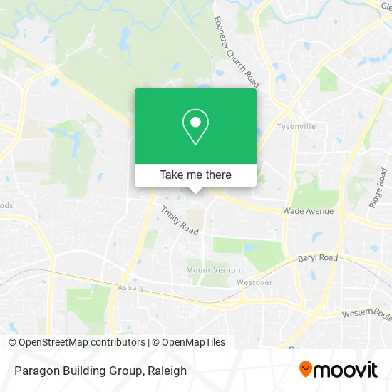 Paragon Building Group map
