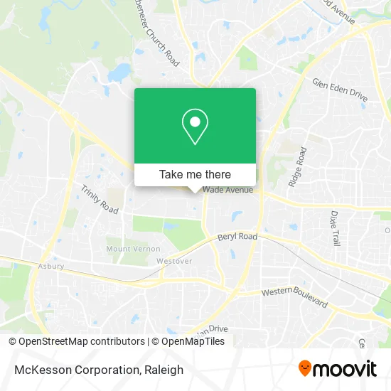 McKesson Corporation map